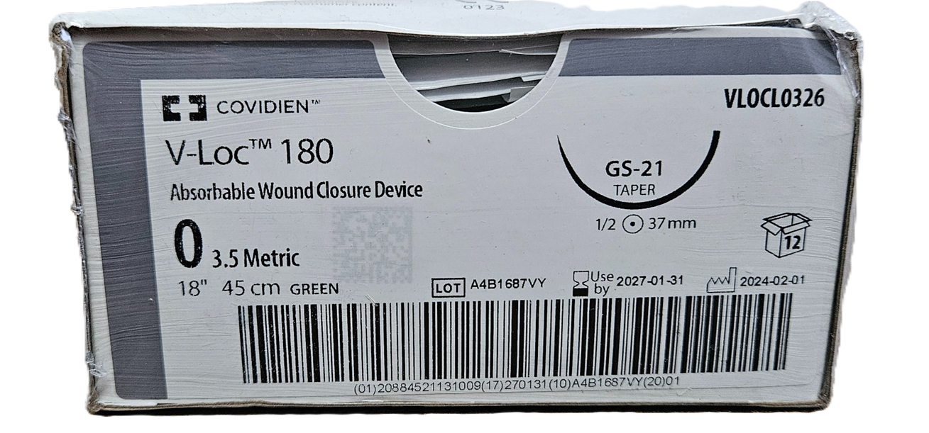 Covidien V-Loc 180 Sutures | Shah Trading Corporation, Mumbai