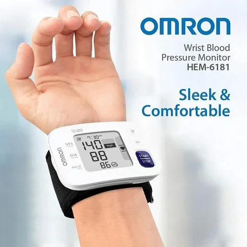 Omron HEM-6161 Digital Wrist Blood Pressure Monitor