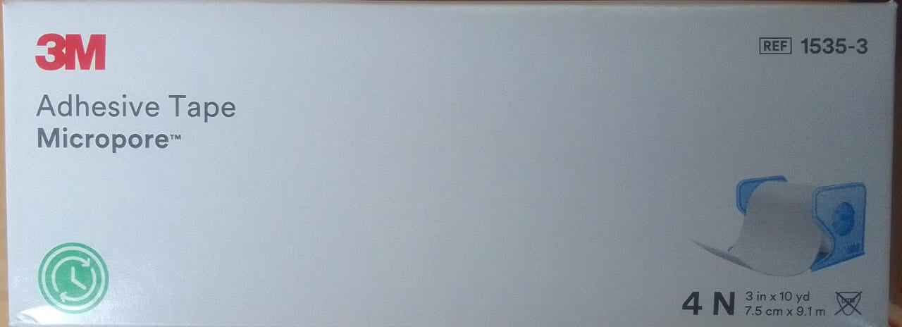 3M Micropore Tape with Dispenser (Ref 1535-0, 1535-1, 1535-2 & 1535-3)