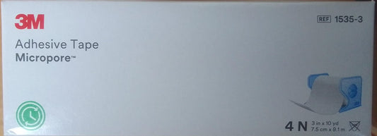 3M Micropore Tape with Dispenser (Ref 1535-0, 1535-1, 1535-2 & 1535-3)