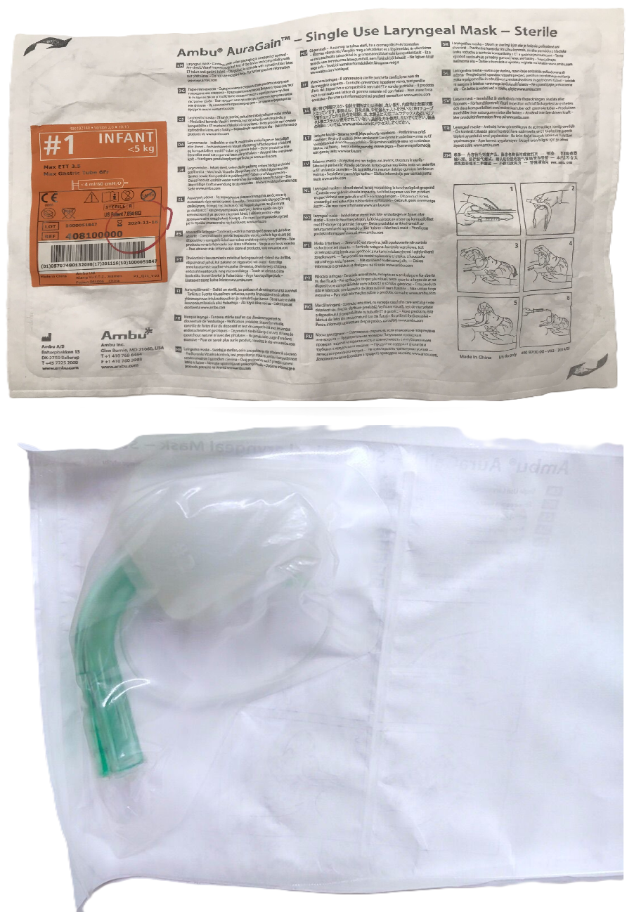 Ambu AuraGain Disposable Laryngeal Mask Airway