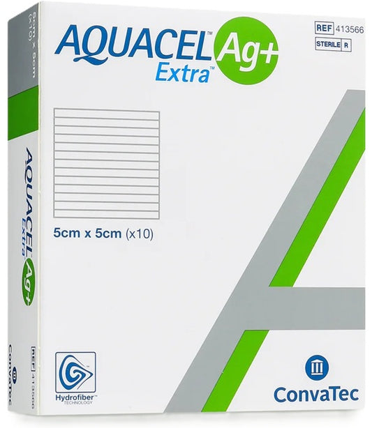 AQUACEL® Ag+ Extra™ Antimicrobial Wound Dressing