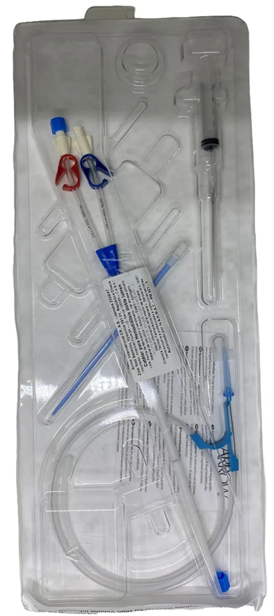 Arrow CV-15122F Dual Lumen Hemodialysis Catheter Set – 12 Fr × 20 cm