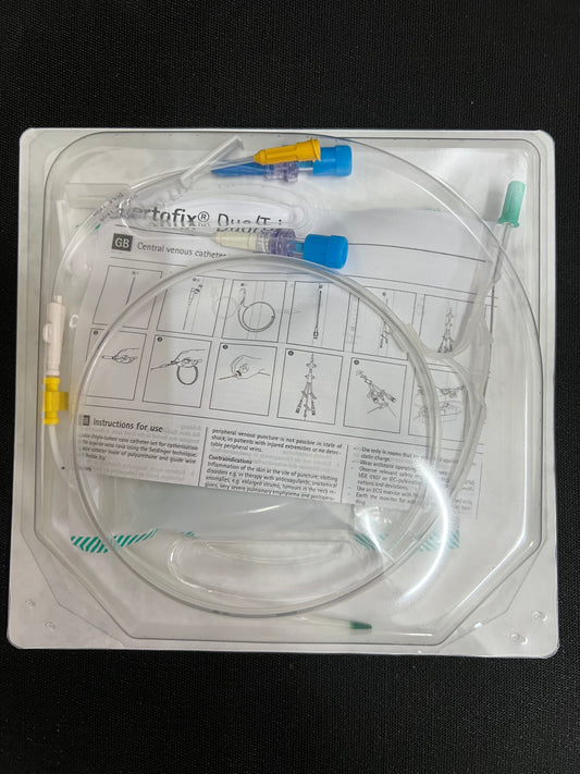 BBraun Certofix Trio V715 Triple Lumen Central Venous Catheter Set – 7 Fr x 15 cm