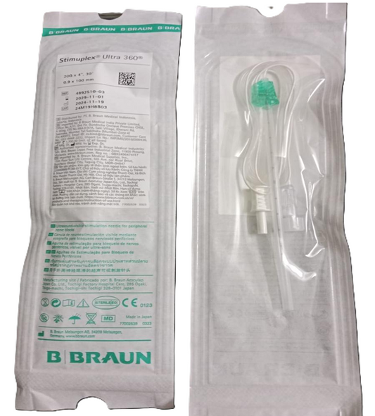 B. Braun Stimuplex® Ultra 360 – Echogenic Nerve Block Needle