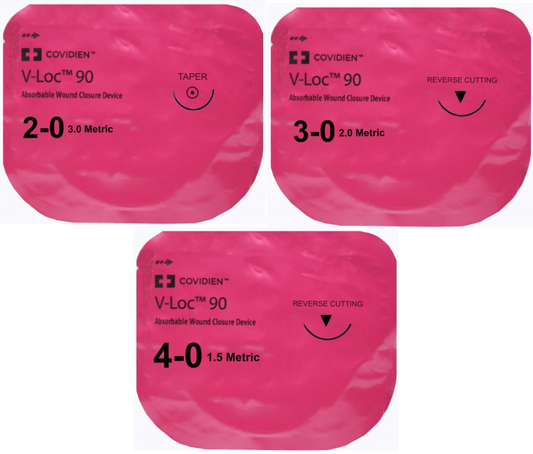 Covidien V-Loc™ 90 Absorbable Barbed Sutures