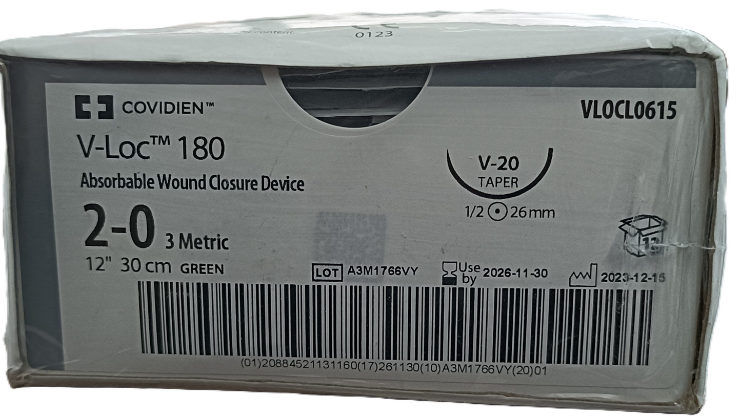 Covidien V-Loc™ 180 Absorbable Wound Closure Sutures