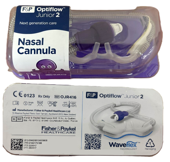 Fisher & Paykel Optiflow Junior 2 Nasal Cannula Interface – OJR416