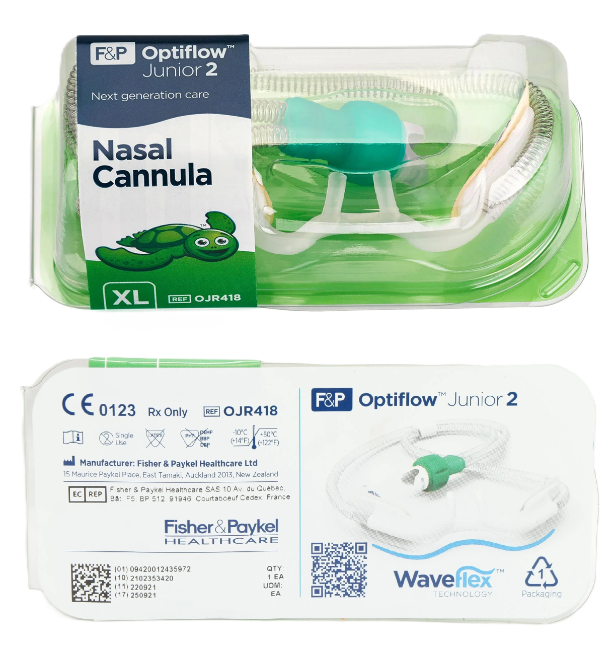 Fisher & Paykel Optiflow™ Junior 2 High-Flow Nasal Cannula Interface – OJR418