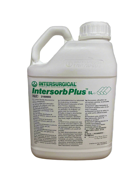 Intersurgical Intersorb Plus Sodalime 5Ltr Jar
