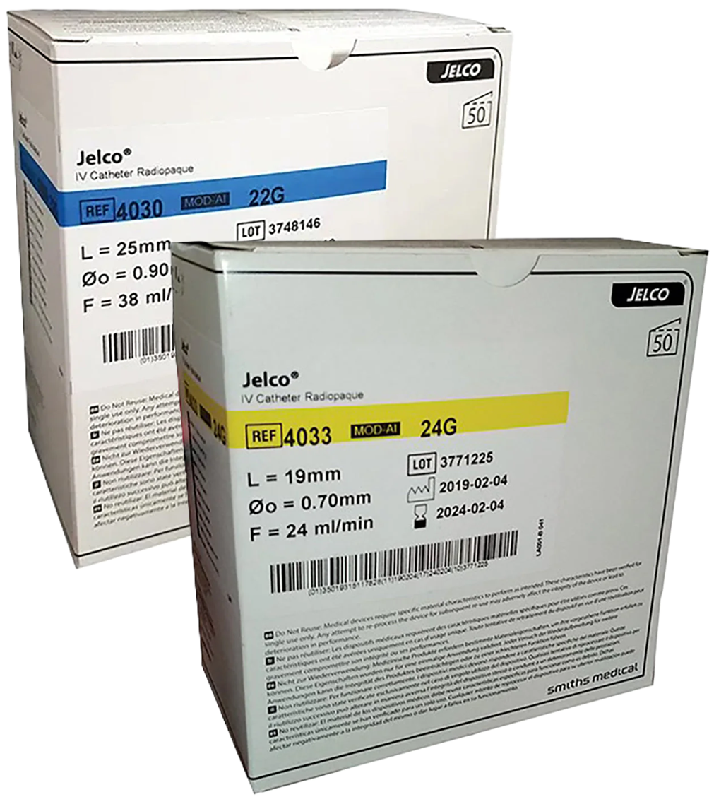 Jelco® Radiopaque IV Catheter