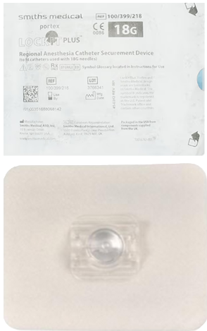 Portex® Lockit® Plus Epidural Catheter Securement Device