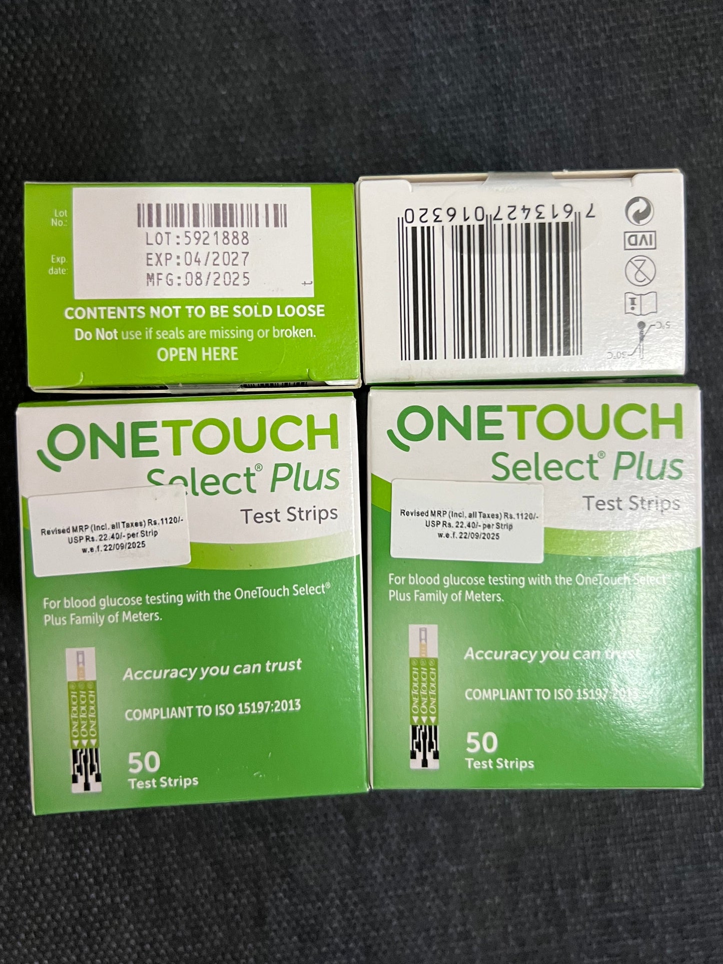 OneTouch Select Plus Blood Glucose Test Strips