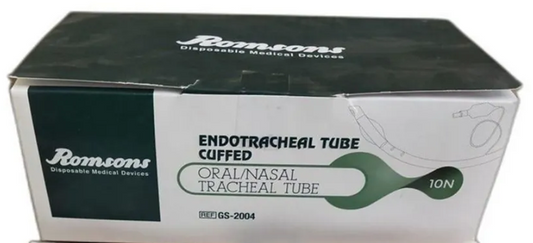 Romsons Endotracheal Tube Cuffed