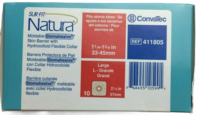 SUR-FIT Natura® Moldable Skin Barrier/Flange