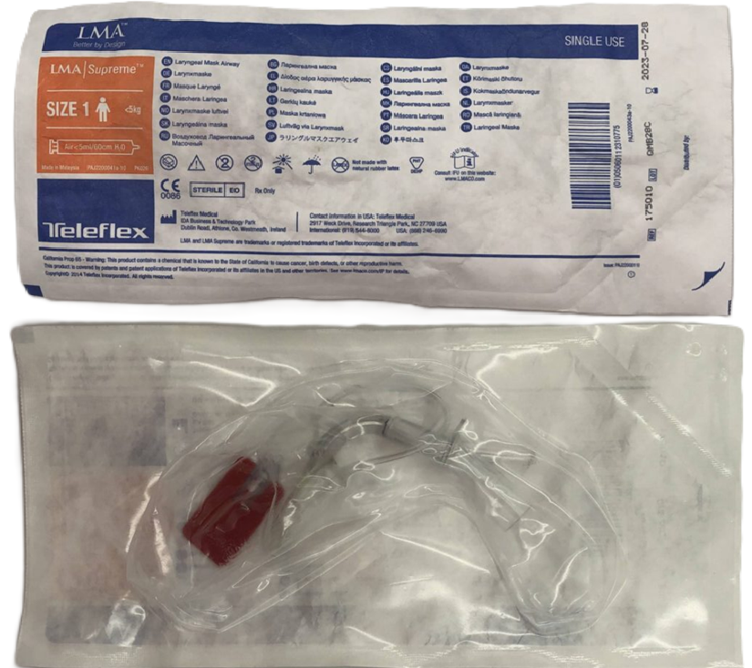 Teleflex LMA Supreme - Single Use Second Generation Supraglottic Airway Device