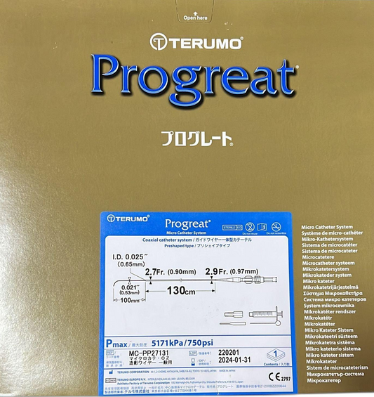 Terumo Progreat® Microcatheter System