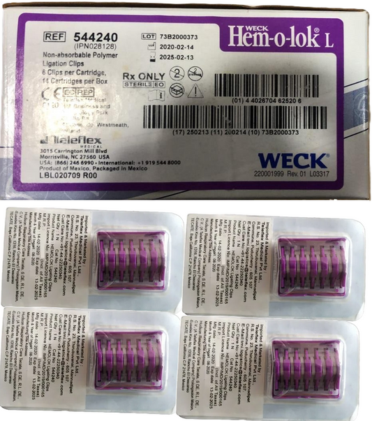 Weck Hem-o-Lok® Polymer Ligating Clips