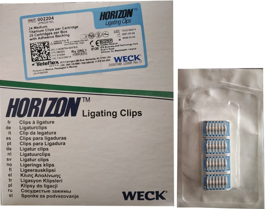 Weck Horizon™ Titanium Ligating Clips